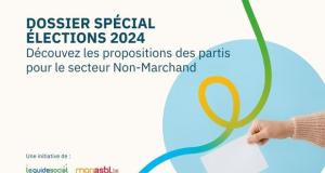 Elections 2024 : ce qu'il faut retenir des propositions des partis pour le Non-Marchand
