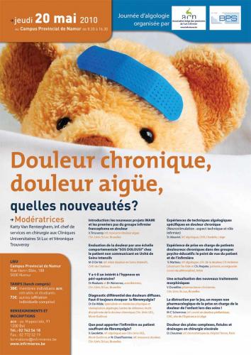Douleur chronique - douleur aigÍ1/4e&nbsp;: Quelles nouveautés?