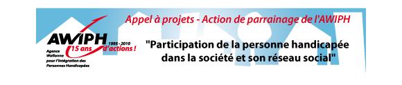Handicap : parrainage de projets