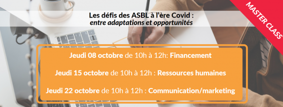 Les clés pour survivre à la crise Covid-19 - Derniers jours pour s'inscrire à la formation !