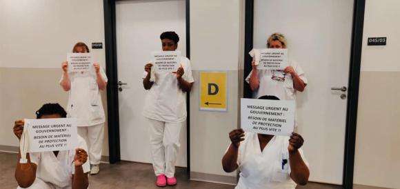 Santé: le personnel a besoin de matériel de protection au plus vite !
