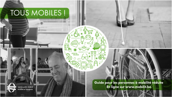 Le SPF Mobilité et Transport lance un guide interactif pour les personnes à mobilité réduite