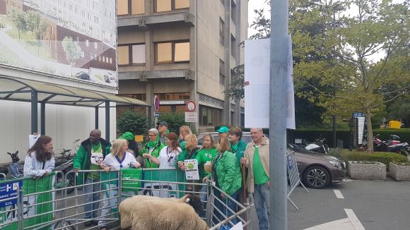 Les travailleurs de l'hôpital Erasme ne sont pas des moutons&nbsp;!