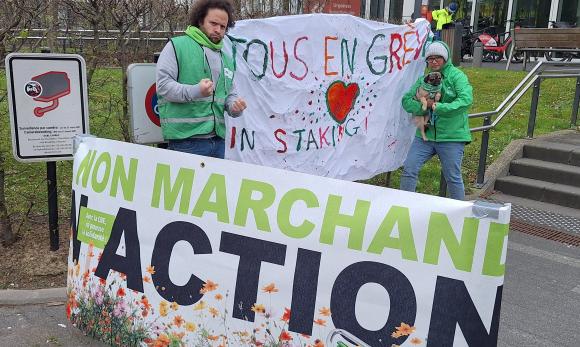 Métiers lourds, carrières longues&nbsp;: les soignants du CHIREC refusent de payer l'addition Arizona