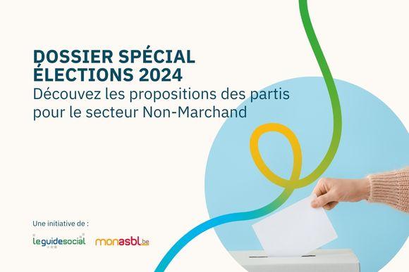 Elections 2024&nbsp;: ce qu'il faut retenir des propositions des partis pour le Non-Marchand