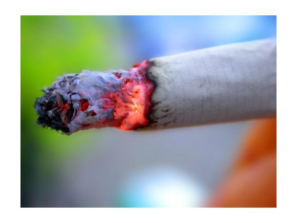 Les fumeurs moins nombreux