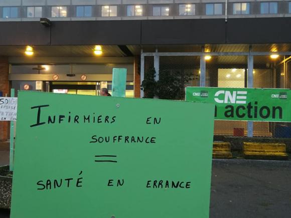 Négociations pour le personnel de santé: la CNE va durcir le ton